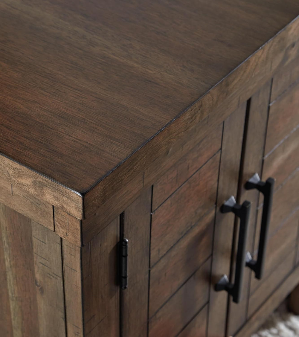 Signature Design by Ashley Moriville End Table, Brown Side Table