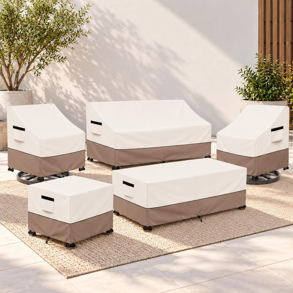 Outdoor Coffee Table Cover Waterproof, 48" W x 28" D x 16" H