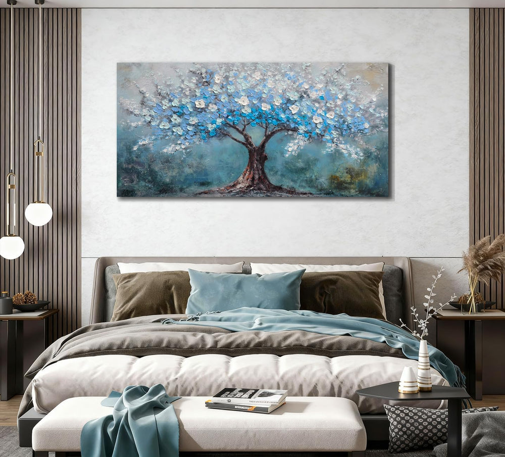 Acocifi Pictures Wall Decor Tree of Life Canvas Wall Art 40"x20"