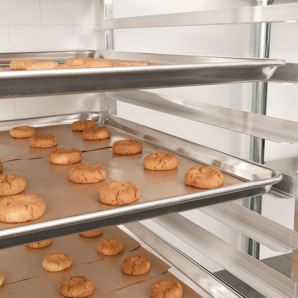 HARDURA Aluminum Baking Sheet Pan 18"L X 13"W X 1"H, 12Packs