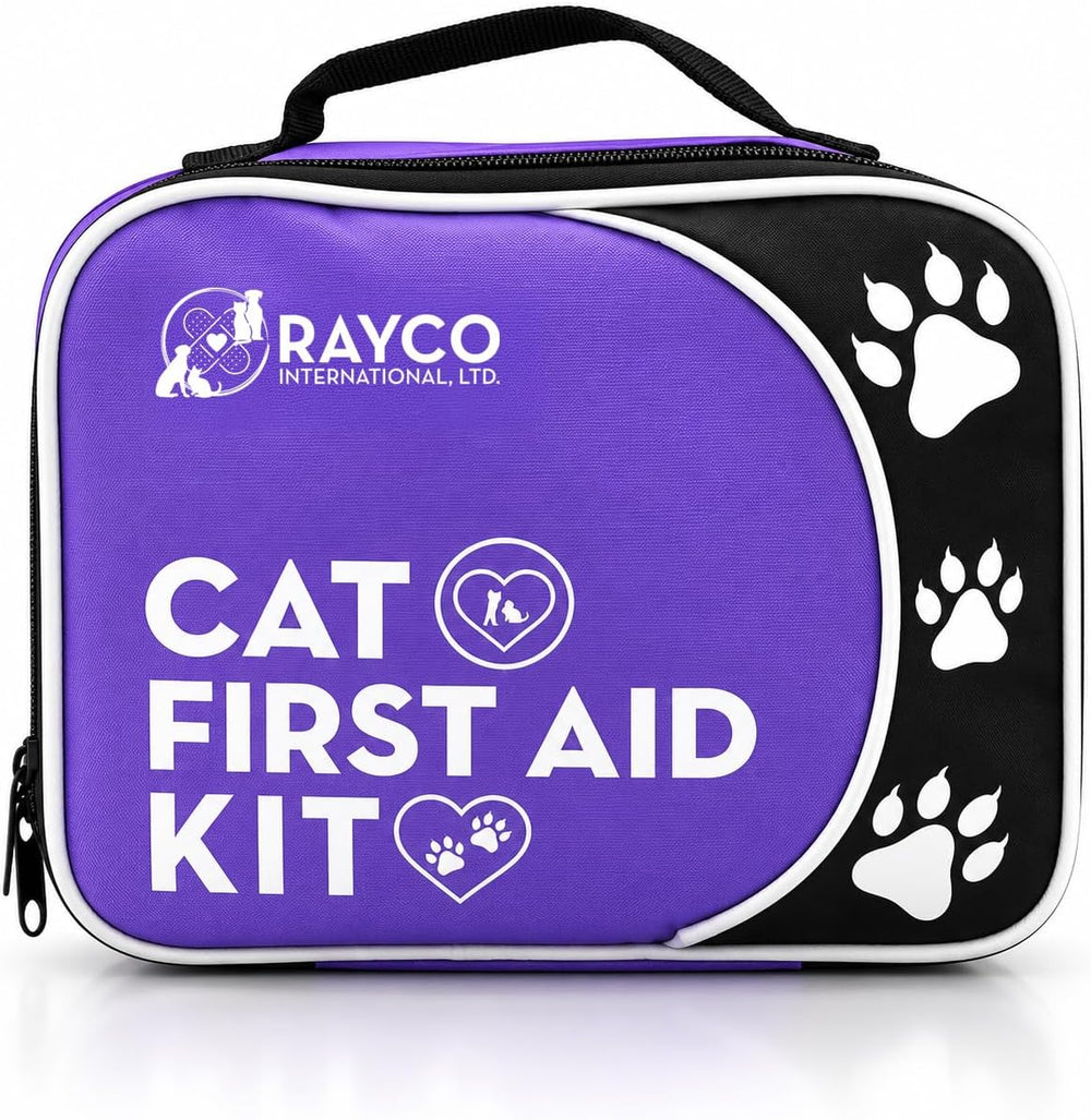 Pet First Aid Kit for Cats & Kittens – Compact Emergency Kit for Cat Owne...