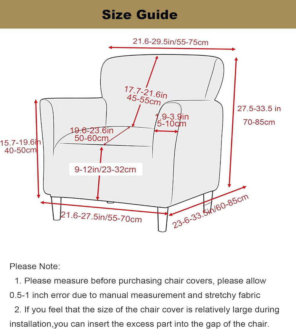 Stretch Modern Banquet Armchair Slipcover 1-Piece Accent Chair Covers with Ar...