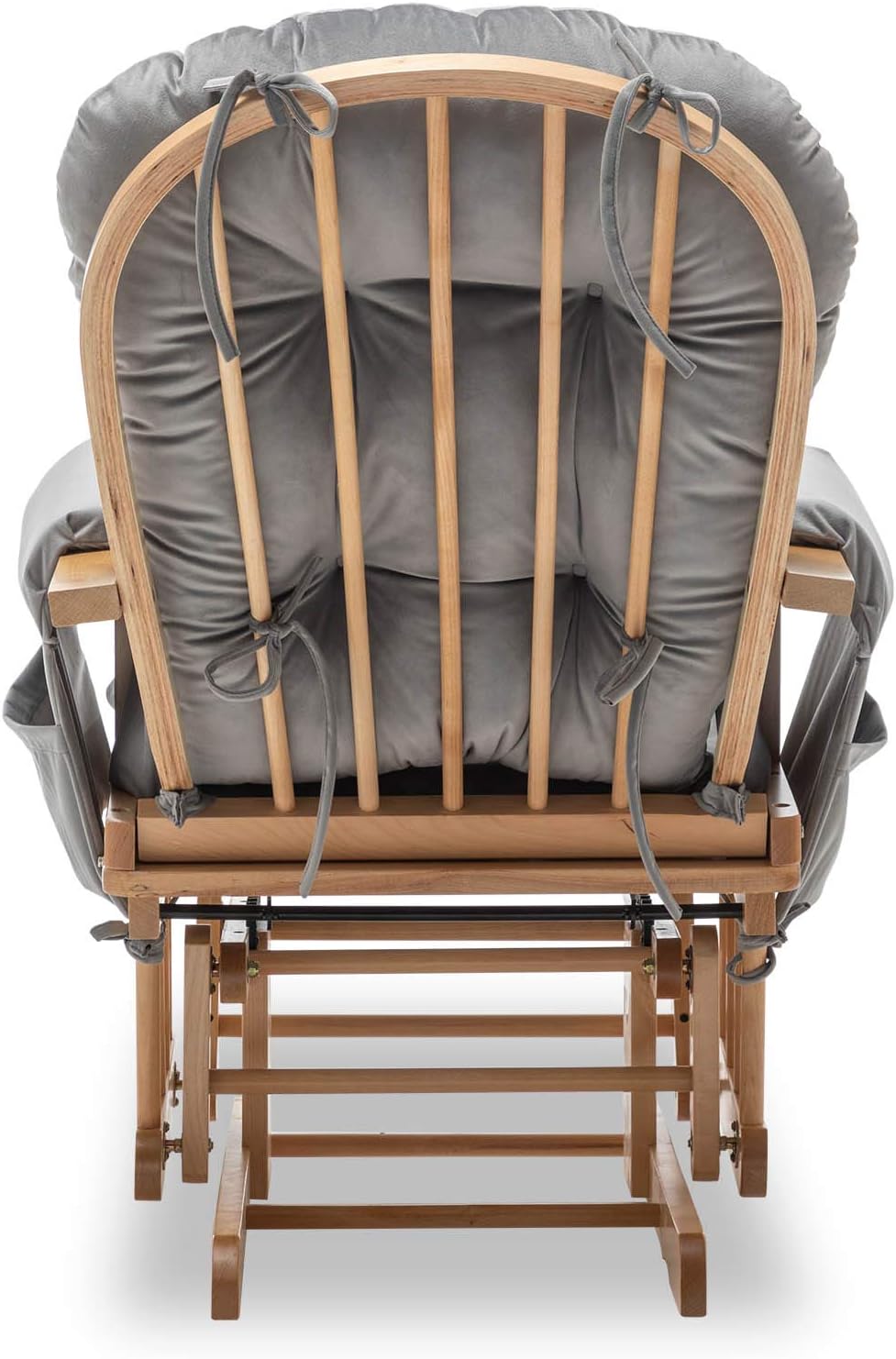 Paddie Glider Rocker Replacement Cushions Velvet with Storage, Rocking Chair ...
