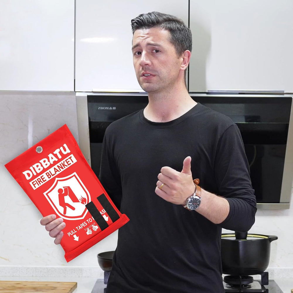 Fire Blanket for Home and Kitchen,Emergency for Small Fire,Reused,Easy Use