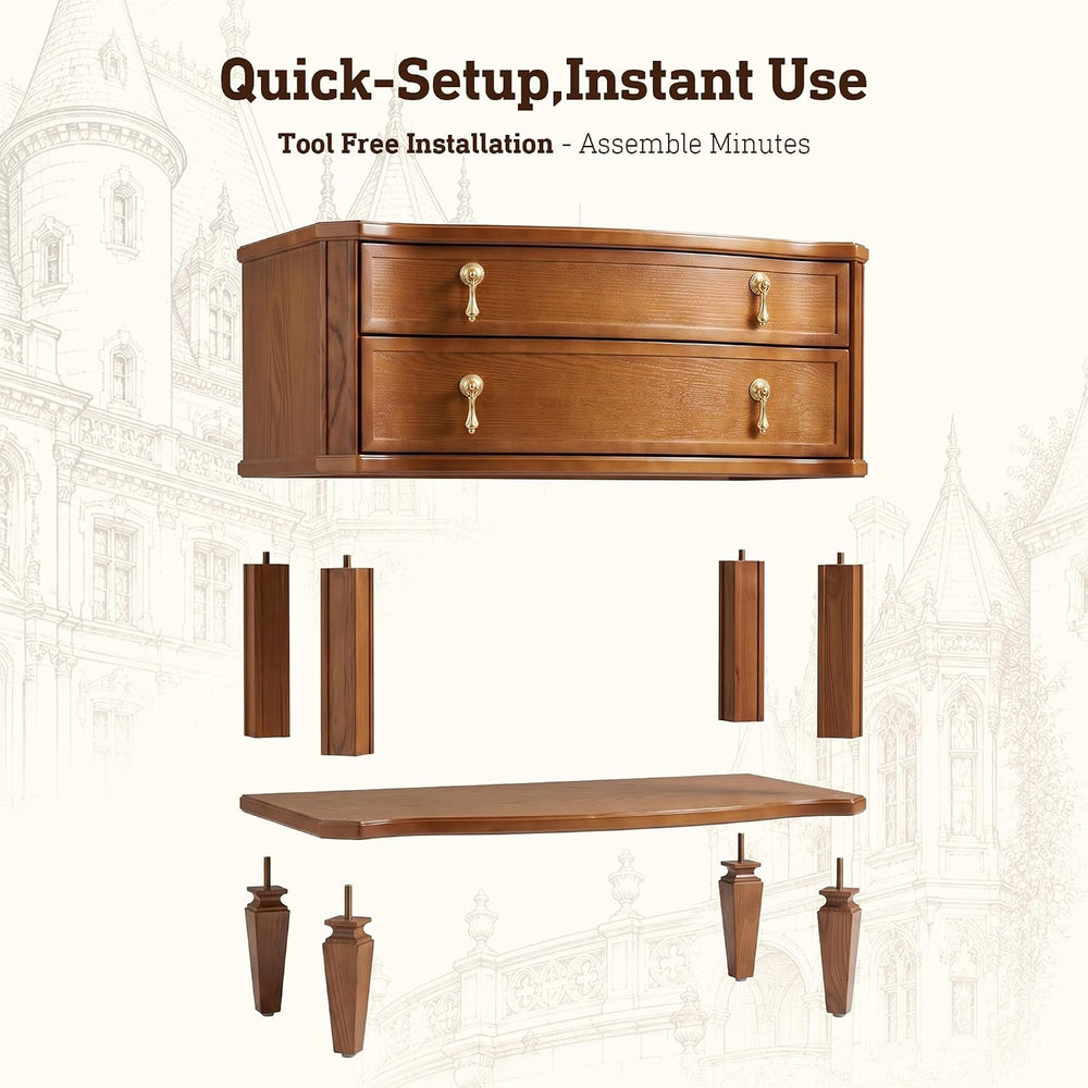 27.5" Wide Extra Large with Nightstand Set of 2 Charging Station & O...