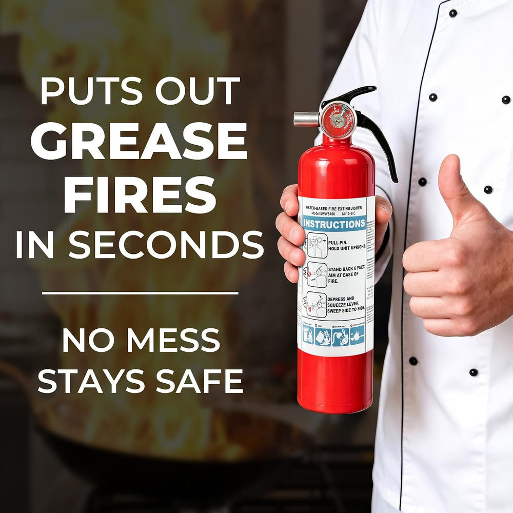 Safewayfire Fire Extinguisher for Home & Commercial Use, 2.5lb, 2-Pack