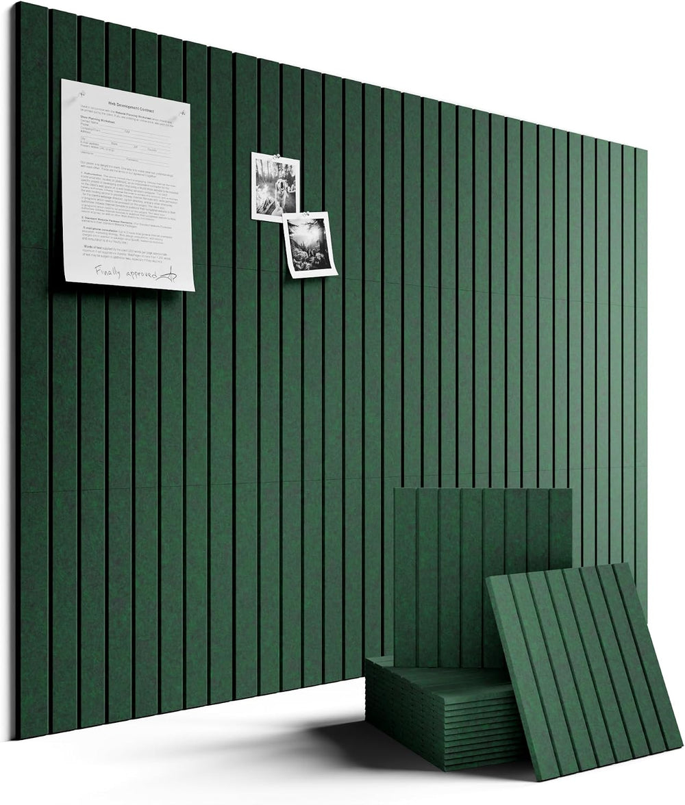 Fluxynara Felt Bulletin Board & Cork Board Alternative 48'' x 36&...