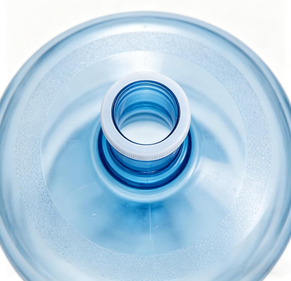 5 Gallon Reusable Water Jug, Leak-Proof Cap, Fits Top/Bottom Dispensers