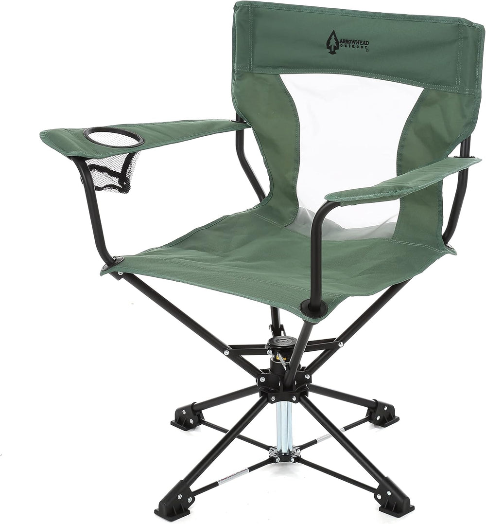 ARROWHEAD OUTDOOR 360° Degree Swivel Hunting Chair