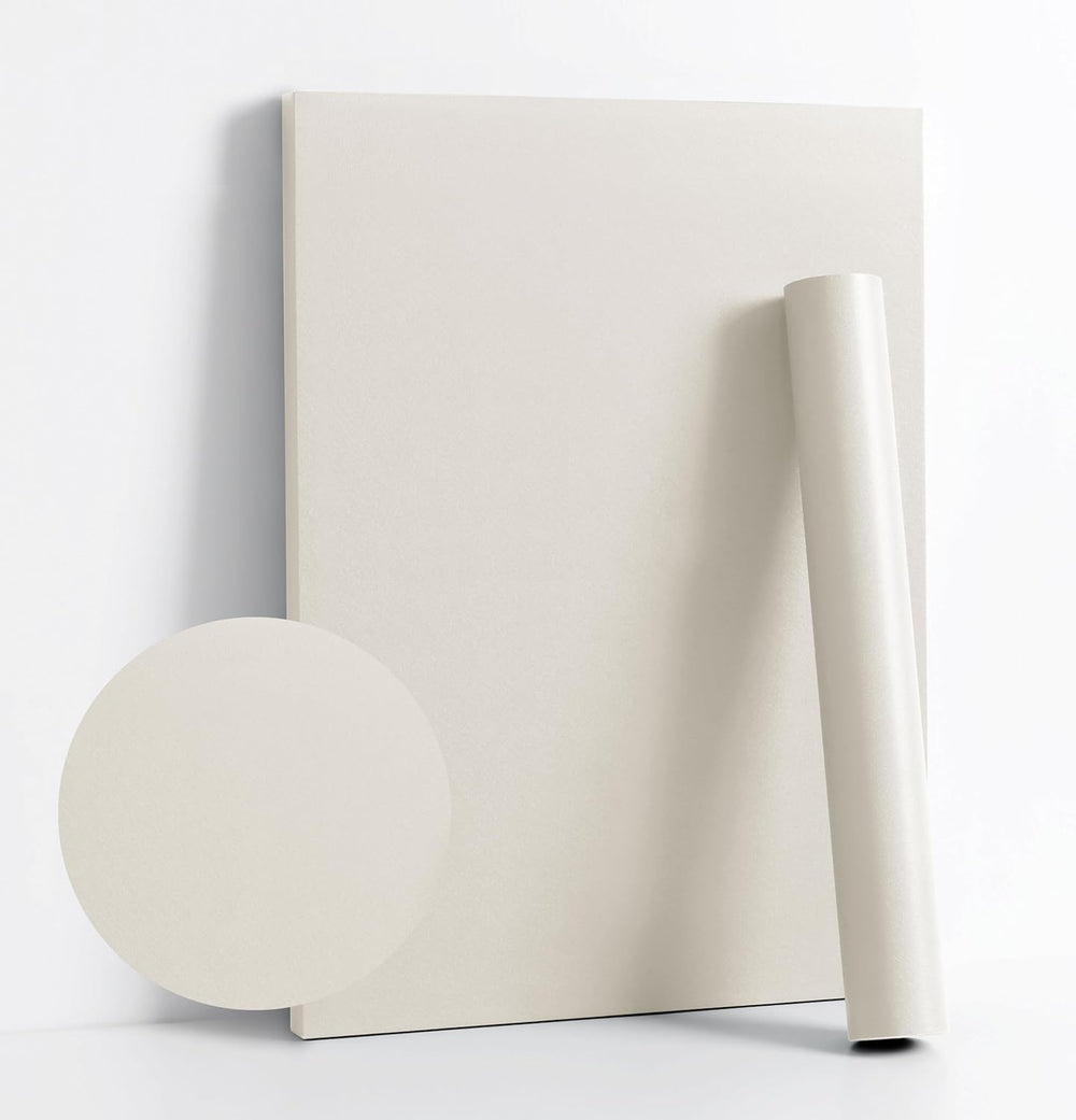Dimoon 590''x17.7'' White Peel and Stick Wallpaper Contact Pa...