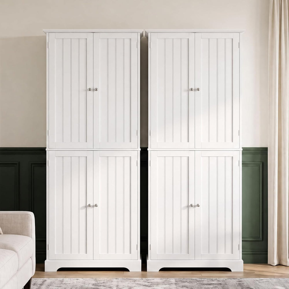 ChooChoo Bathroom Floor Cabinet with Adjustable Shelves