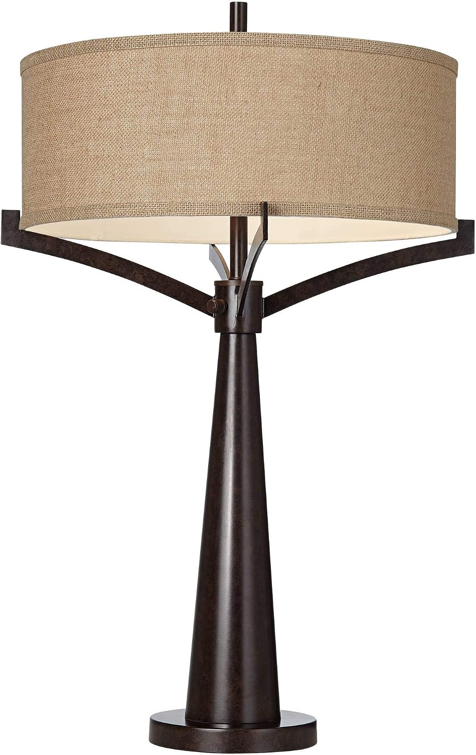 Franklin Iron Works Tremont Mid Century Modern Industrial Table Lamps 31.5&qu...
