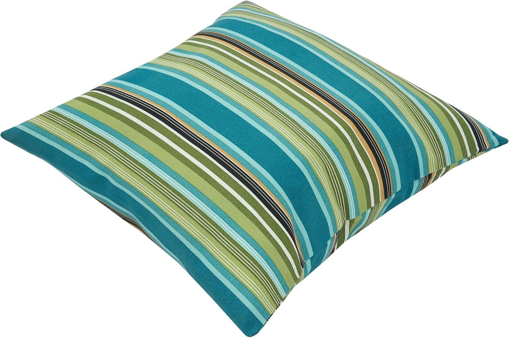 Throw Pillow with Insert, Set of 2, Outdoor Indoor Waterproof Decorative Pati...