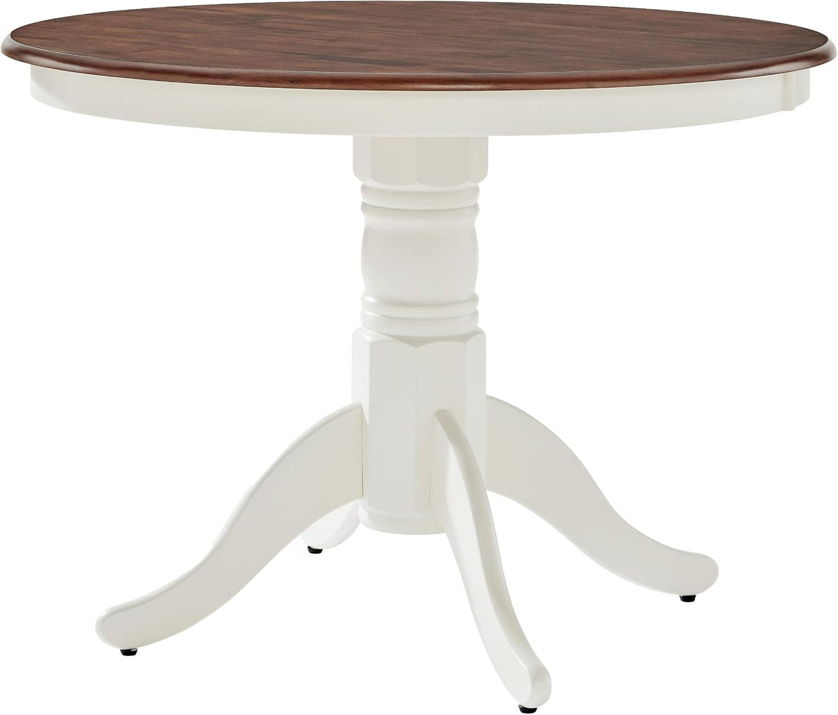 crosley furniture shelby 5-piece round dining set, close-up detail