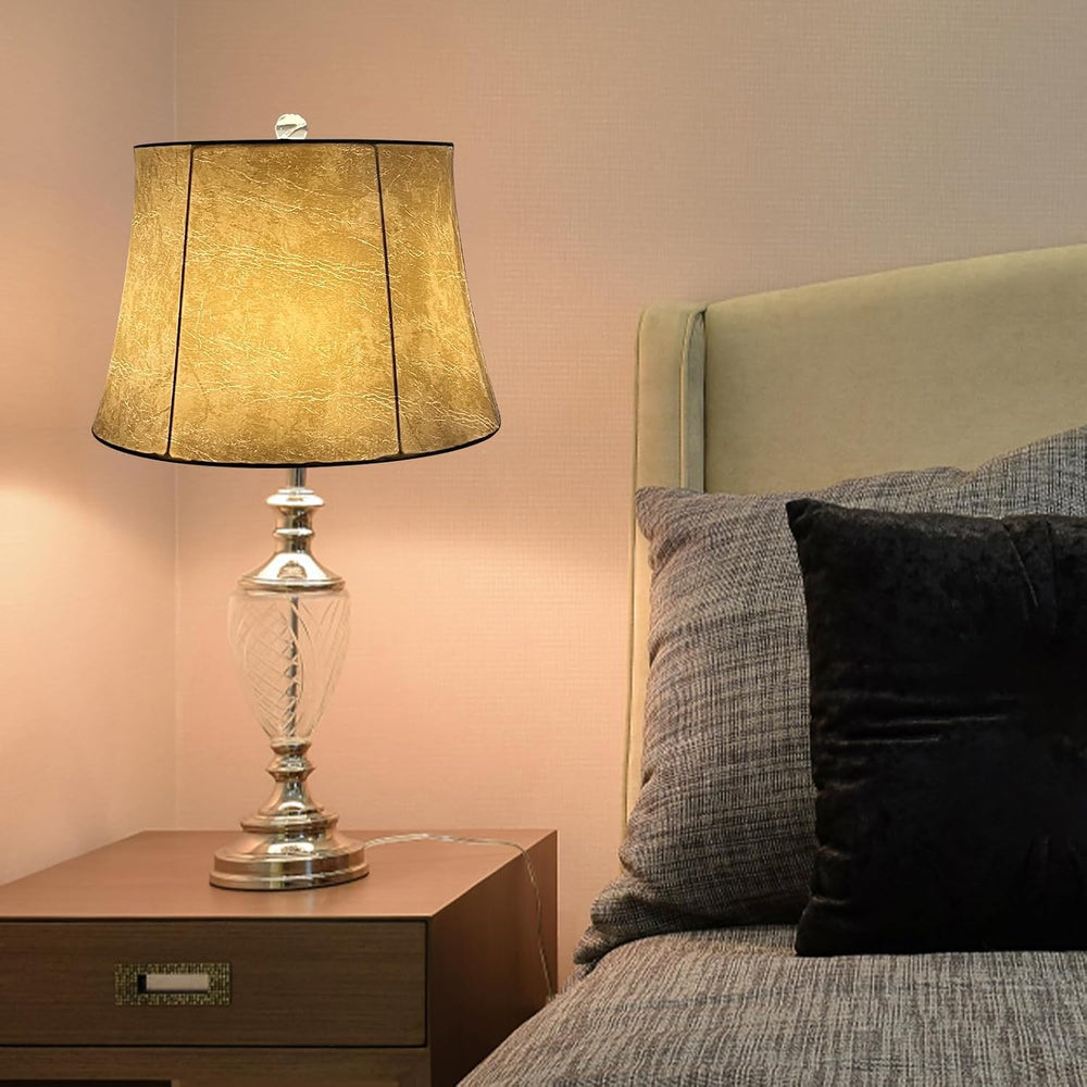 Drum Lampshade, 12" Top x 16" Bottom x 11" High Large lamp shade