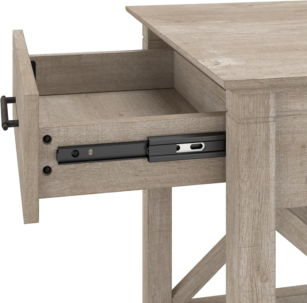 Bush Home End Table with Drawer, Nightstand with Storage, Living Room and Bed...