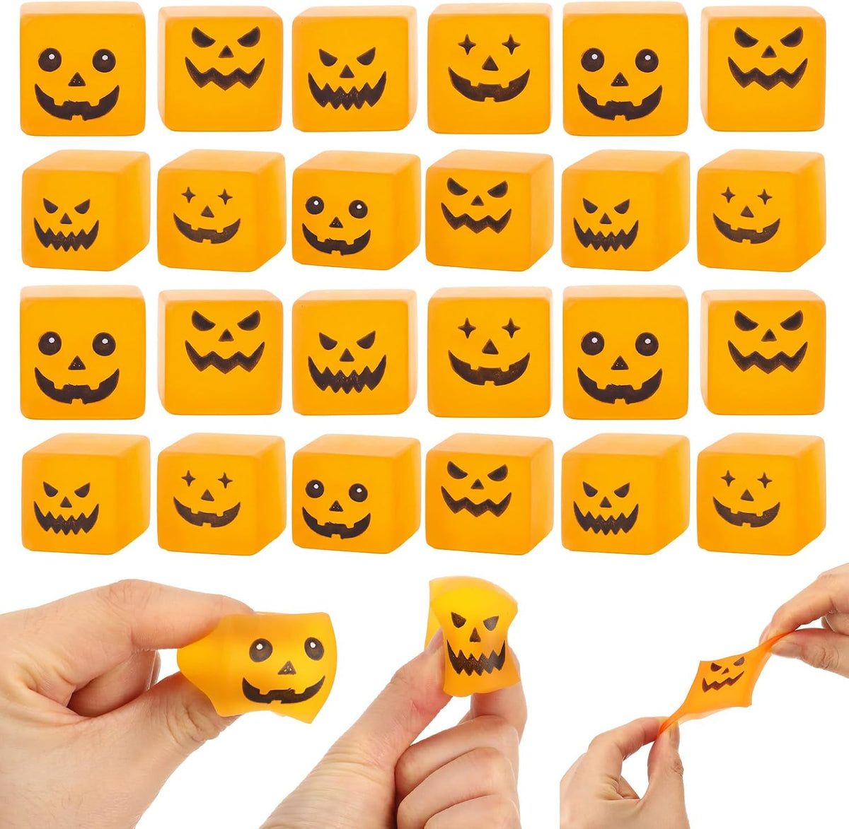 Thenshop 100 Pcs Halloween Christian Pumpkin Ice Cube Balls Party Favors