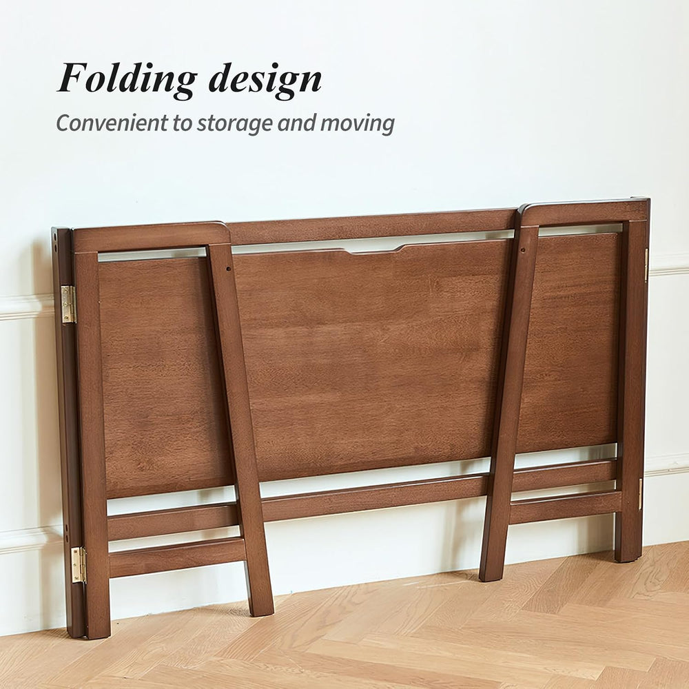 Computer Desk, Foldable Desk, Home Office Desks, Solid Wood Writing Desk, Mid...