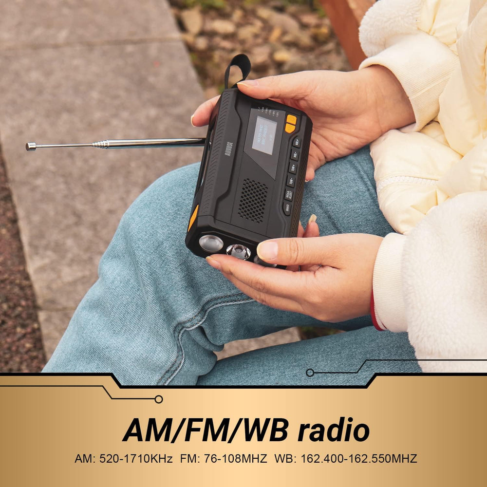 August MB291B NOAA Emergency Weather Radio & AM/FM