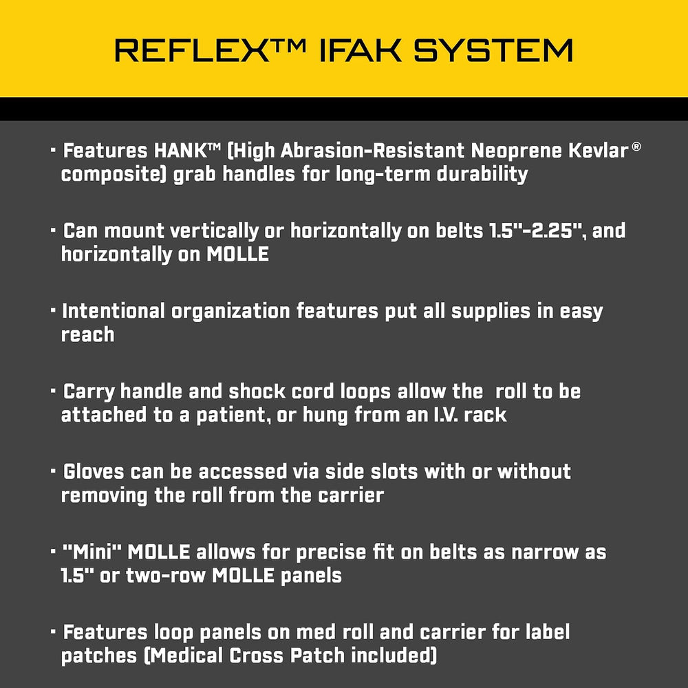 High Speed Gear - Reflex IFAK System, Police Gear & Military Gear, Medica...