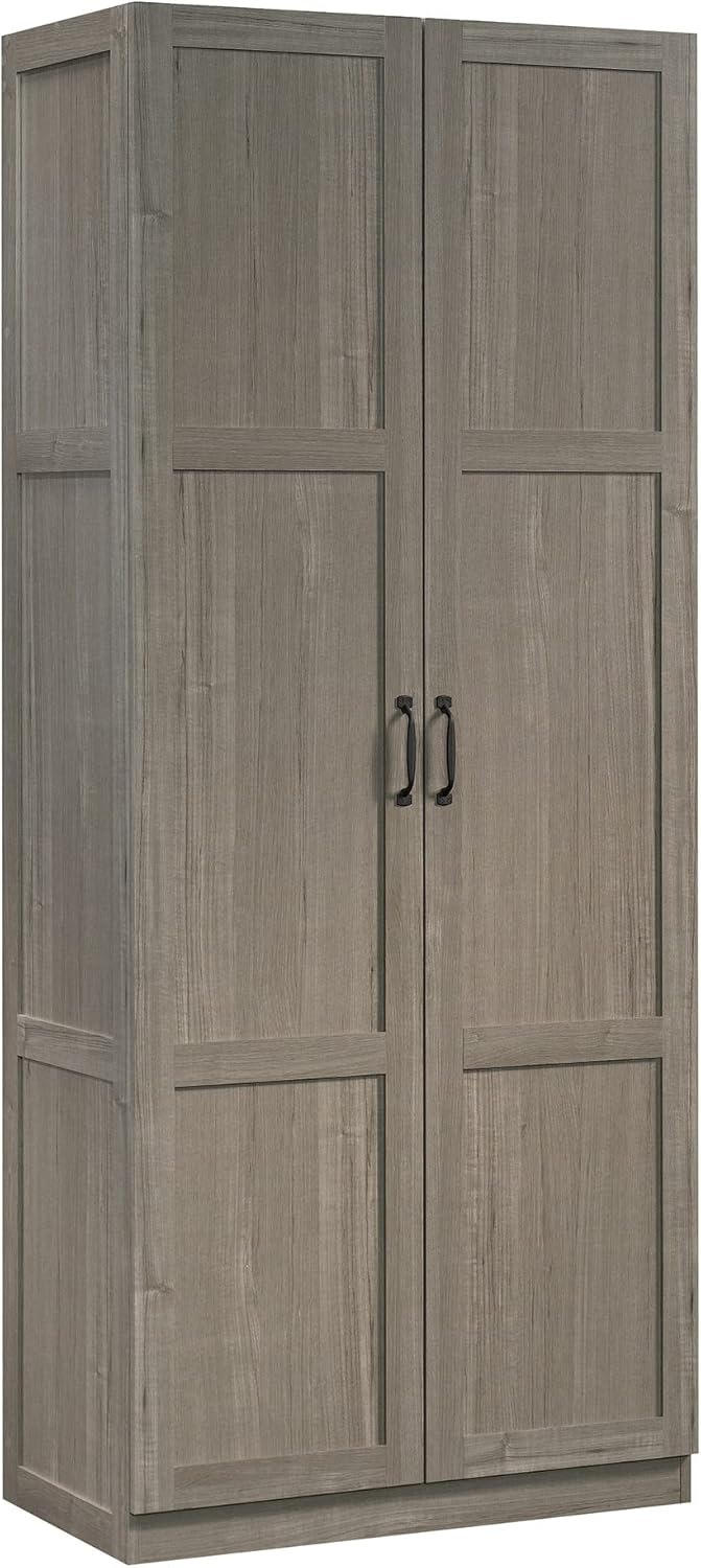 Sauder Select 71" Storage Cabinet, Pantry Cabinet Kitchen Storage with A...