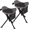 REDCAMP 2 Pack Folding Tripod Stools for Adults