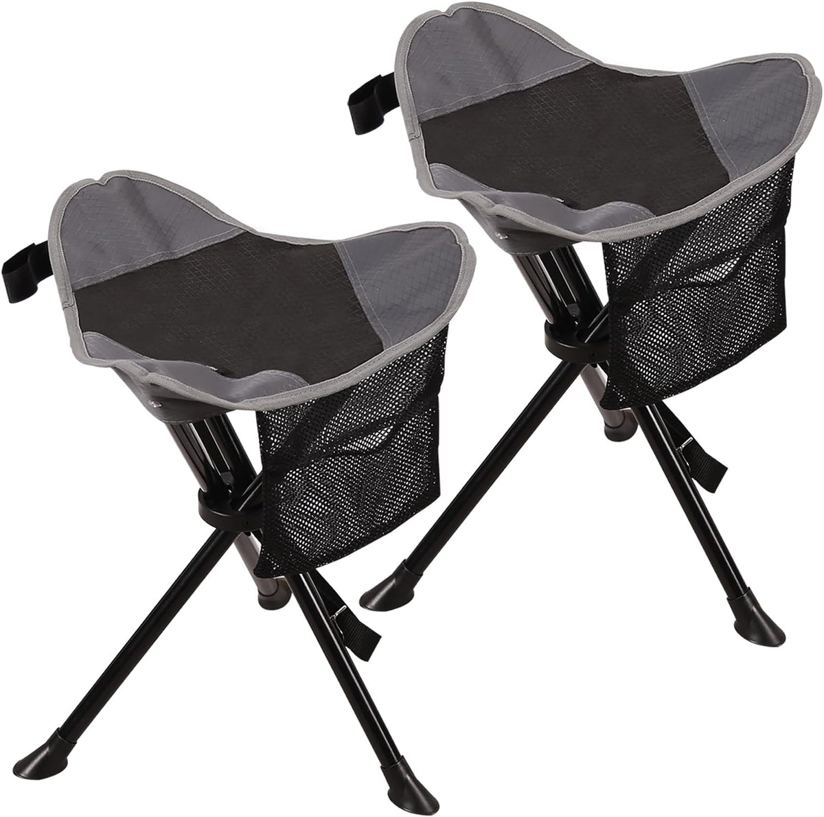 REDCAMP 2 Pack Folding Tripod Stools for Adults