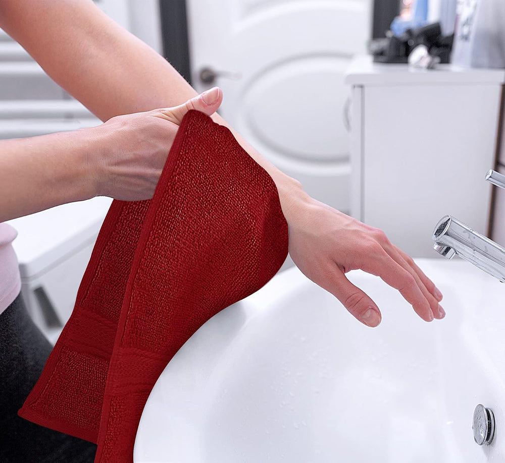 Utopia Towels 6 Pack Premium Hand Towels Set, 16 by 28 inches, 100% Ring Spun...