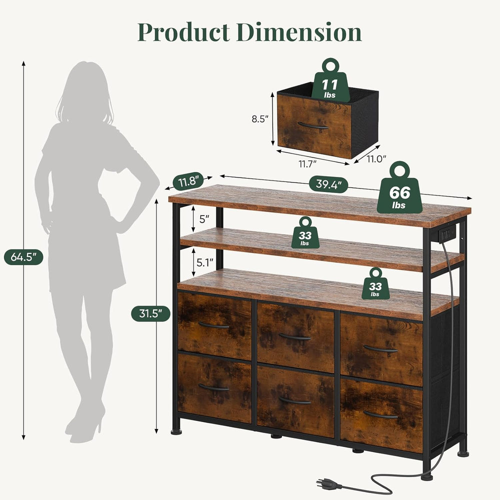 TV Stand for TVs up to 45 Inch, Entertainment Center