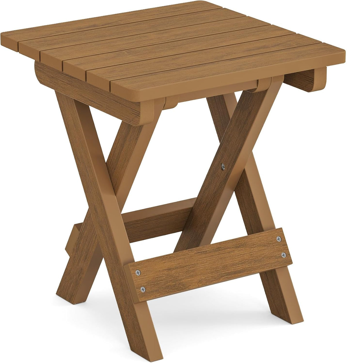 lue bona small outdoor folding side table, 14 on a desk or shelf