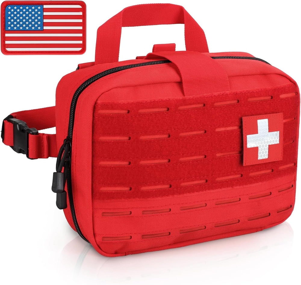 LIVANS Medical Bag, First Aid Bag Empty for Emergency & Trauma Kits