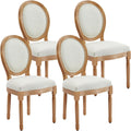 French Country Dining Chairs, Upholstered Dining Chairs Set of 4