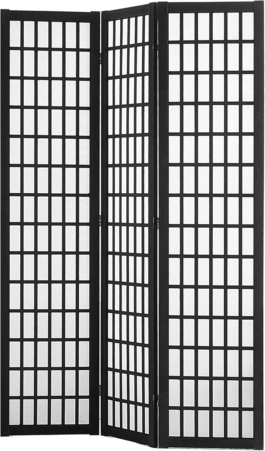VEVOR Room Divider, 3 Panel Japanese Room Divider, Wood Folding Privacy Screen Indoor, Japanese Partition Dividers Portable Decoration Screens, for Room Separation Home Office Restaurant & Bedroom