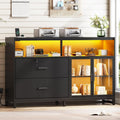 SEDETA 59" Filing Cabinet with Lock Drawers fits Legal Size for Home Office