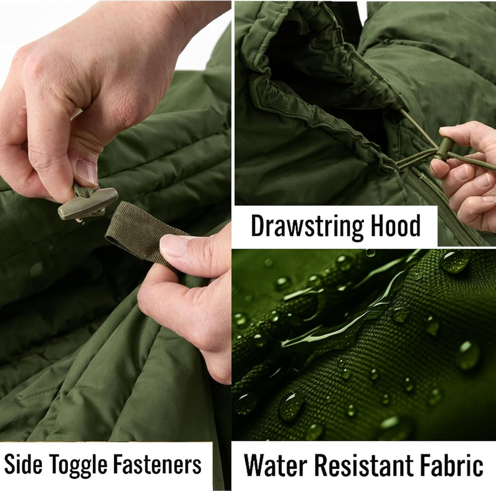 MT British Army Pattern 1958 Style Sleeping Bag with Compression Sack