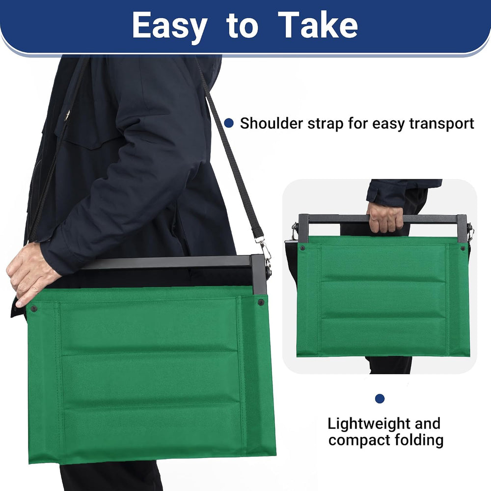 Stadium Seat for Bleachers with Back Support and Thick Padded Cushion