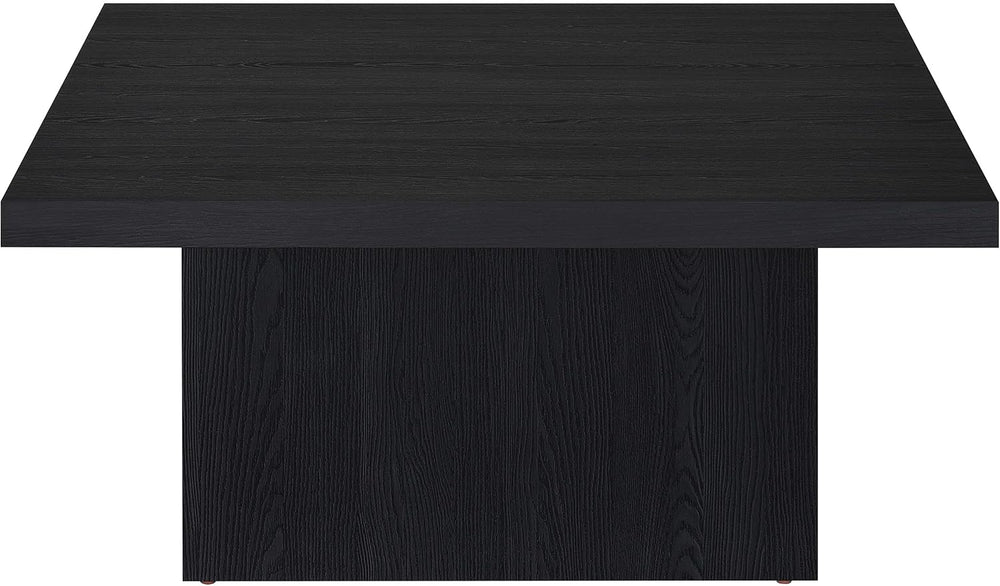 Coaster Devar 35.5-Inch Living Room Square Coffee Table, Black 706408