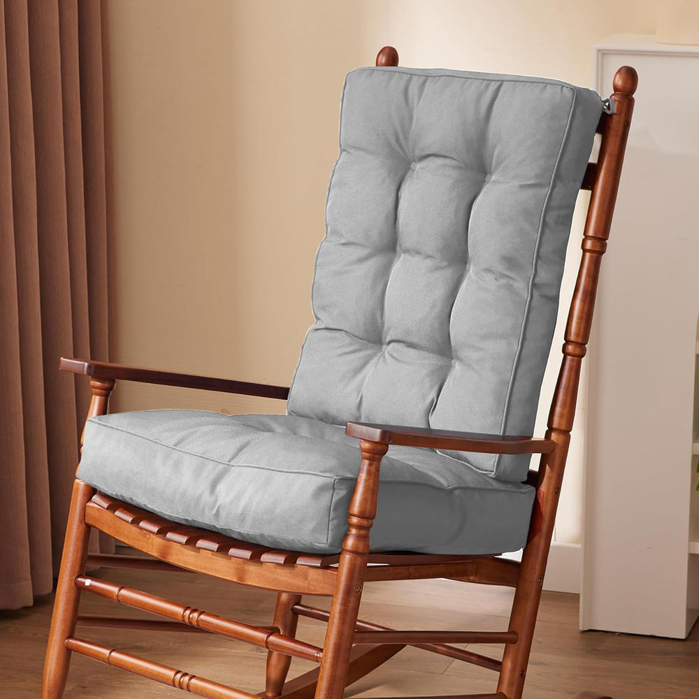 IPYNBAP Rocking Chair Cushion, Waterproof and Fade-Resistant Patio Chair Cush...