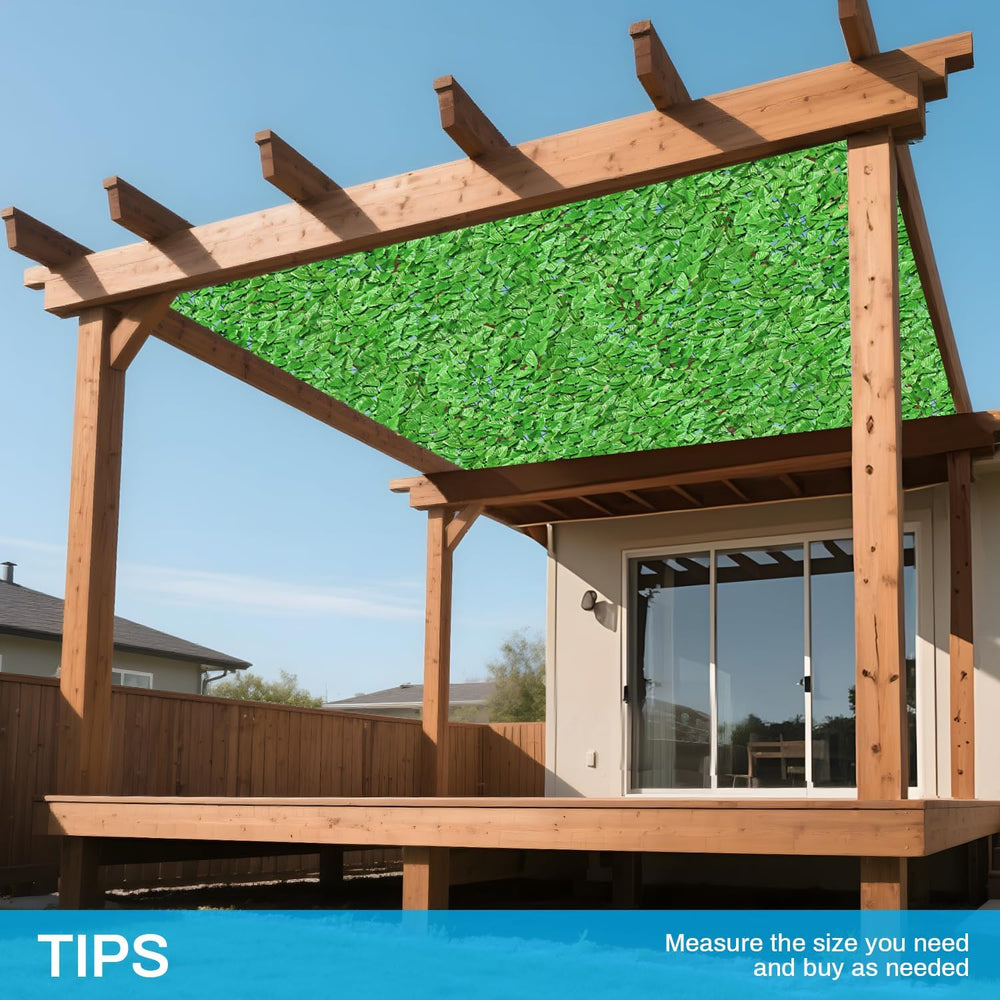Patio Paradise 6'x14'-1Pc Faux Ivy Fence Privacy Screen Artificial Gr...