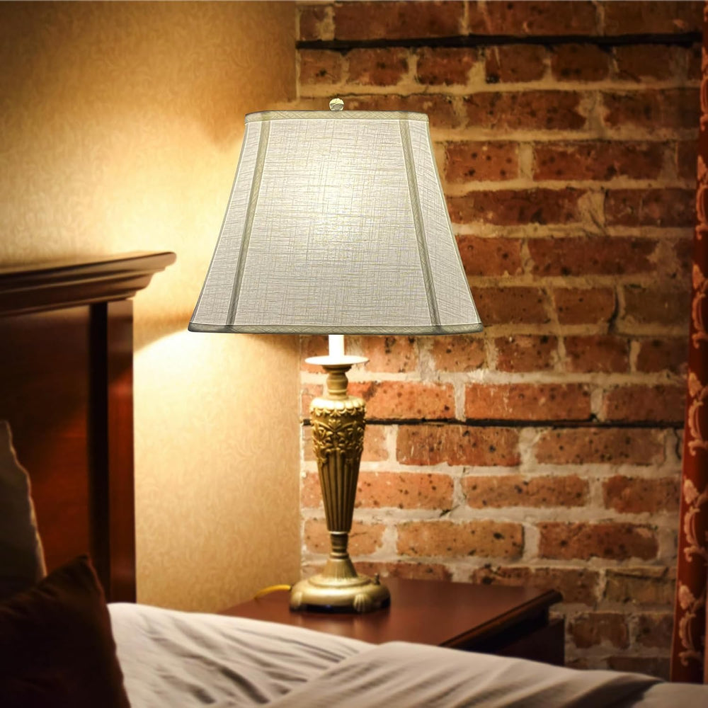 TOOTOO STAR Rectangle Lamp Shade, (6x9)"x(11x14)"x10.5", White...