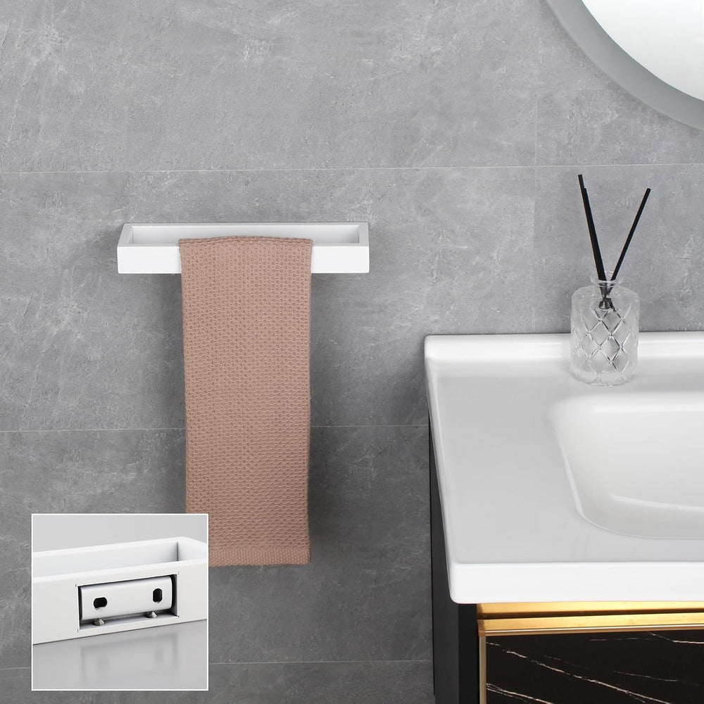 GERZWY 3-Piece Bathroom Accessory Set Stainless Steel Toilet Paper Holder Tow...