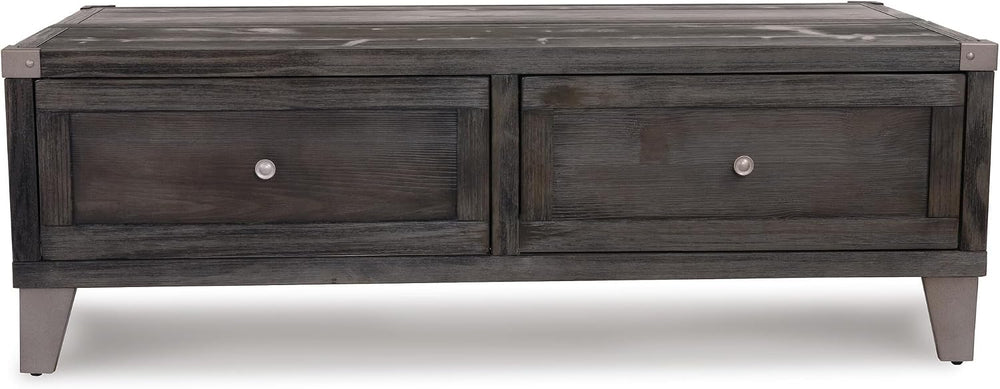 Signature Design by Ashley Todoe Lift Top Coffee Table, Dark Gray