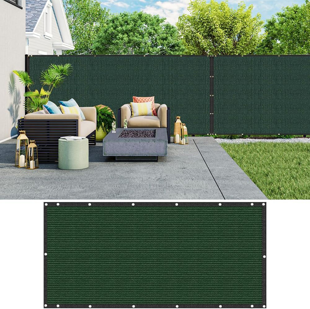 LITA 3' x 50' Garden Privacy Fence Screen Cover (HDPE) UV Protection ...