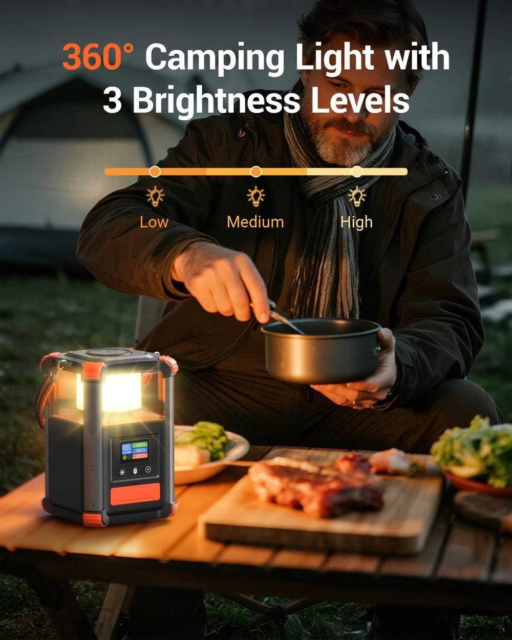 BLAVOR Power Bank Station, 236.8Wh/64,000 mAh Portable Power Station, 165W US...
