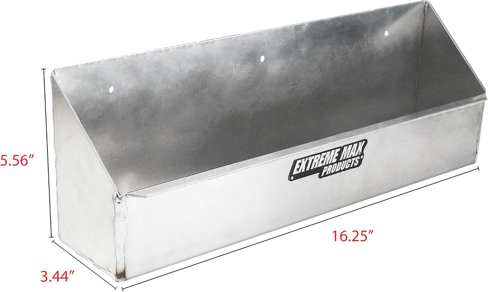 Extreme Max 5001.6071 Aluminum Aerosol Storage Shelf Organizer for Enclosed R...