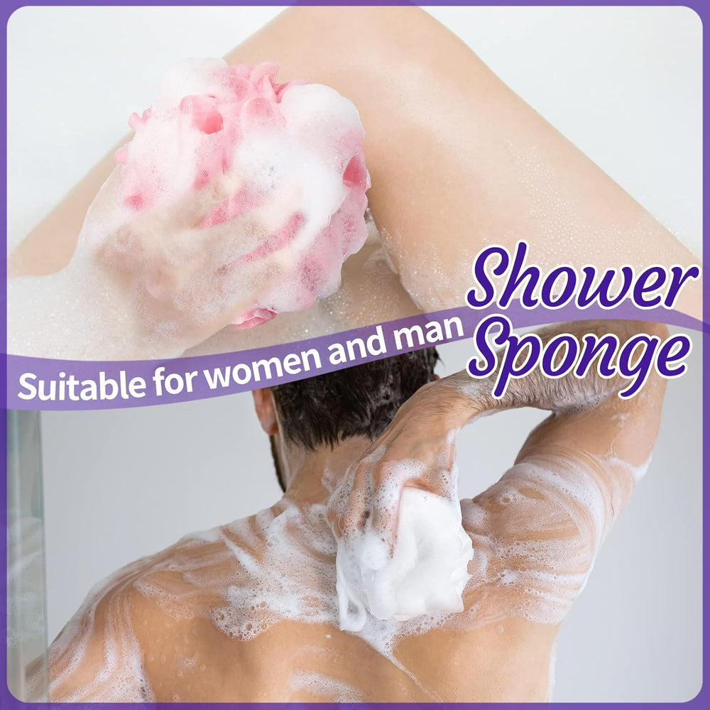 Umigy 36 Pcs Bath Sponge Shower 40g Loofahs Bulk Bath Luffas Exfoliating Body...