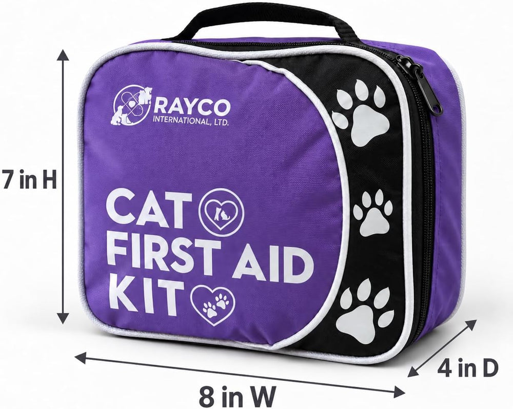 Pet First Aid Kit for Cats & Kittens – Compact Emergency Kit for Cat Owne...
