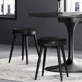 VASAGLE Dining Chairs Stools Set of 2, Upholstered, PU Leather
