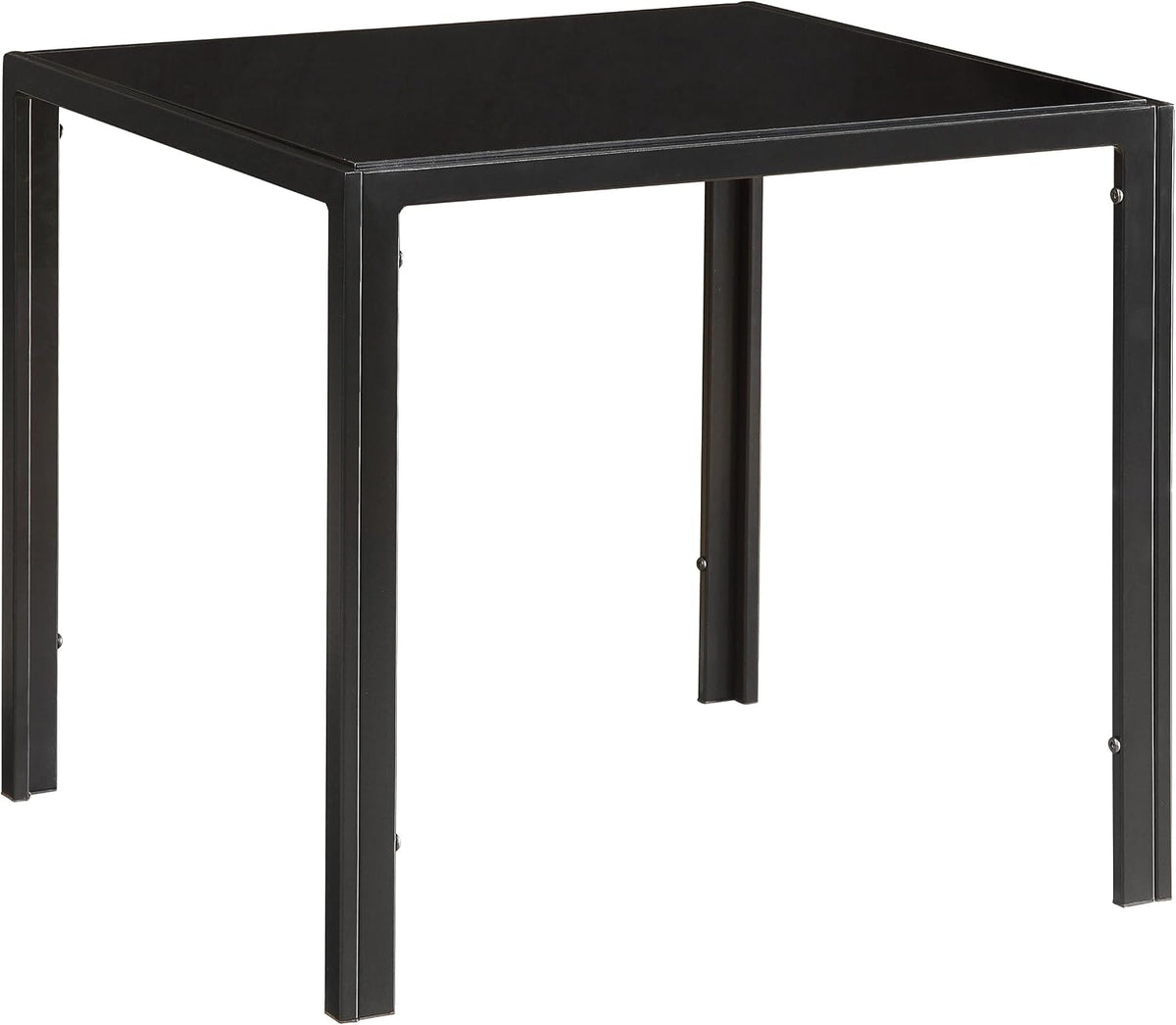 Coaster Home Furnishings - Brock - Glass and Metal - 3-Piece Rectangular Coffee Table Set with Tempered Glass Tops and Powder-Coated Metal Frame - Contemporary Style - Living Room - Black - 720457