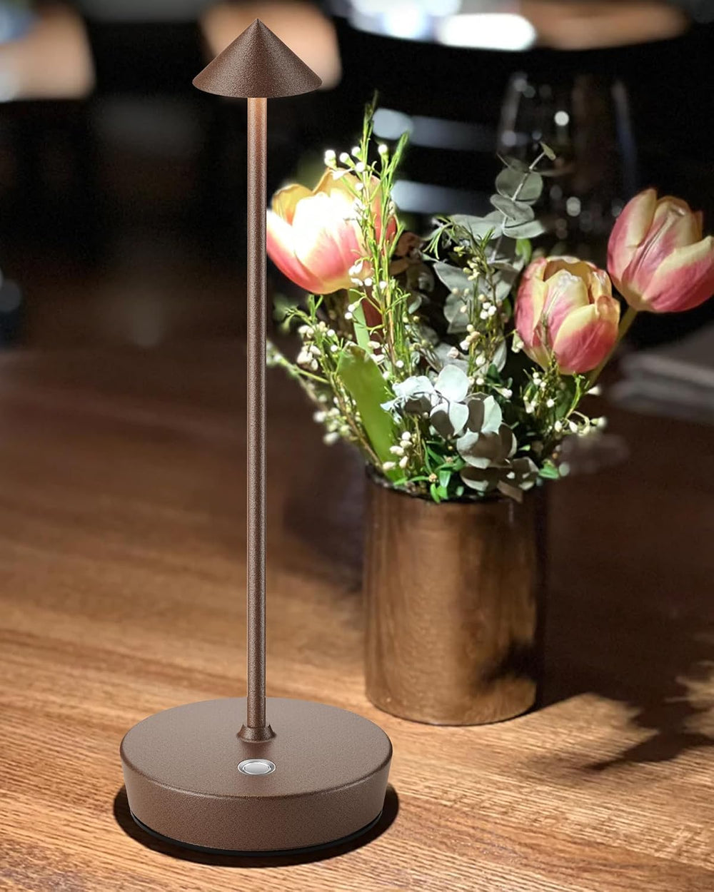 LED Cordless Lamp Rechargeable 6000mAh Battery Outdoor Table Light